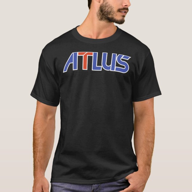 Logo clásico de ATLUS camiseta clásica (Anverso)