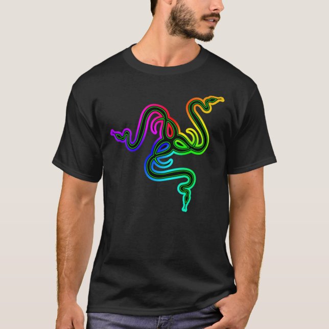 LOGO - &coto;RAZER&quot; Camiseta clásica (Anverso)