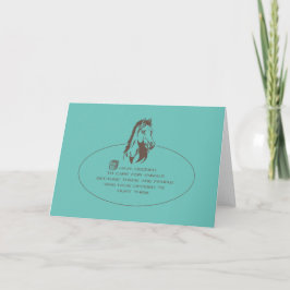 Logo de Animal Care - Tarjeta de saludo