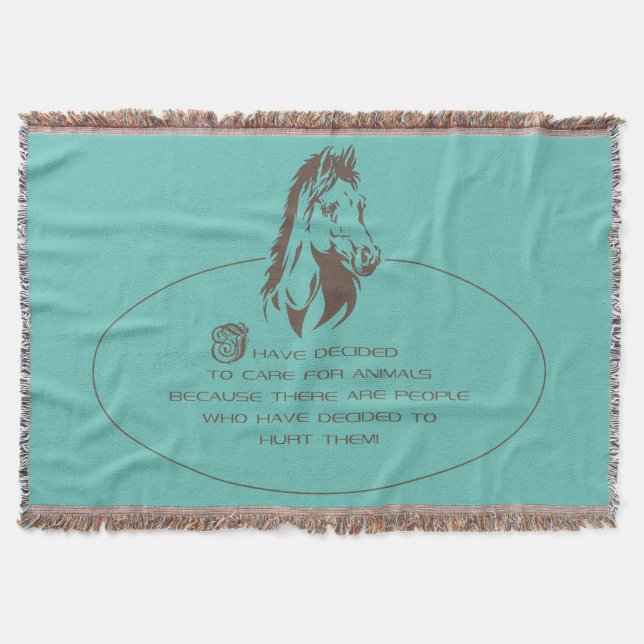 Logo de Animal Care - Tirar una manta (Anverso)