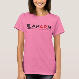 Logo de APARN Ciclón femenino camiseta de tintes y