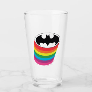 Logo de arco iris en capas de Batman