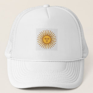 Logo de Argentina Mundial Sombrero camionero de fú