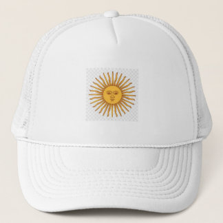 Logo de Argentina Mundial Sombrero camionero de fú