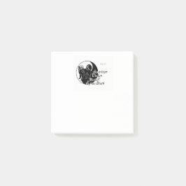 Logo de ATMA notas post-it 3"x3"