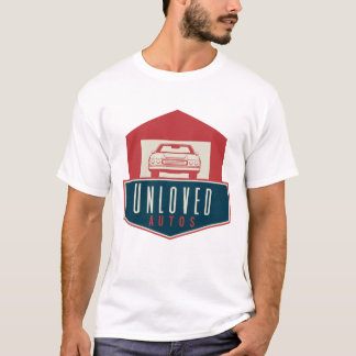 Logo de Autos no querido en camiseta delantera