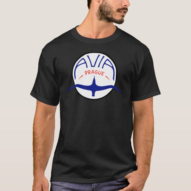 Logo De Avia Aircraft Camiseta Esencial (Anverso)