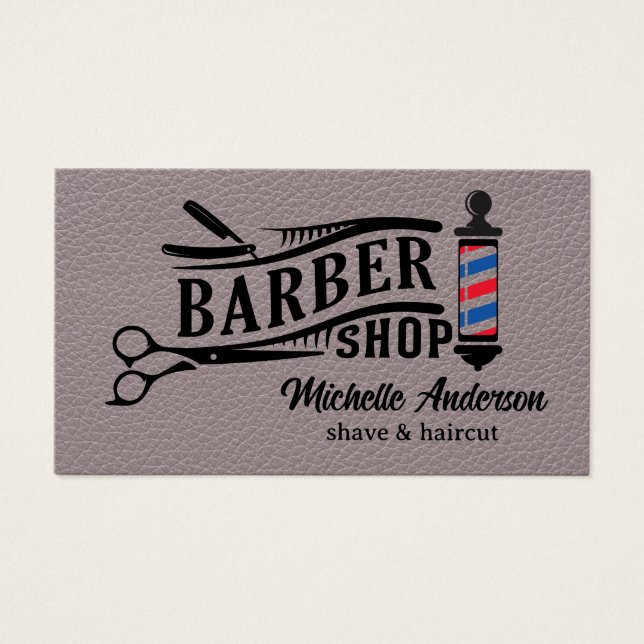 Logo de Barber Shop (Frente)
