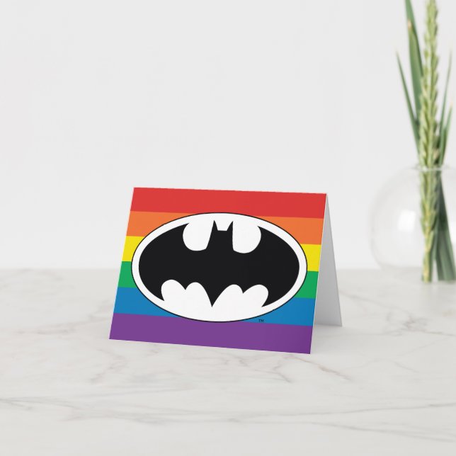 Logo de Batman Rainbow (Anverso)