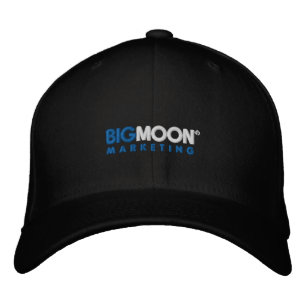 Logo de Big Moon Marketing gorra de béisbol