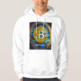 Logo de Bitcoin Trending Mens Camisetas impresas