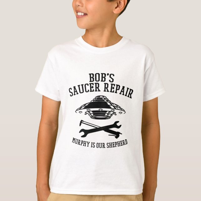 logo de Bob negro de la camiseta para niños para l (Anverso)