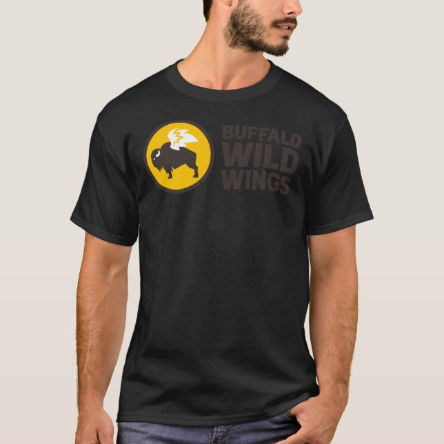 Logo de Buffalo Wild Wings camiseta clásica (Anverso)