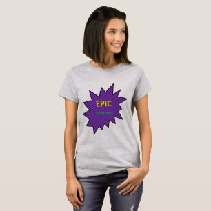 Logo de camiseta de la generación EPIC para mujere