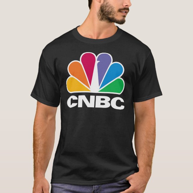 Logo de CNBC - Camiseta esencial blanca (Anverso)
