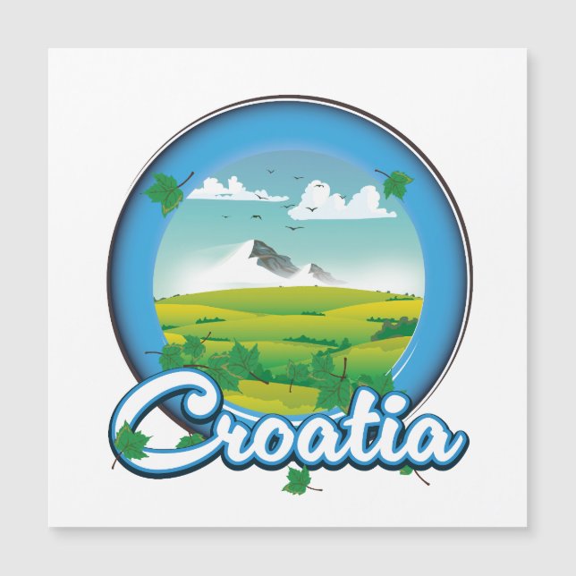 Logo de Croatia Travel (Anverso)