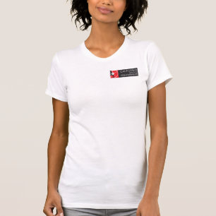 Logo de CSP para camisetas delgadas de las mujeres
