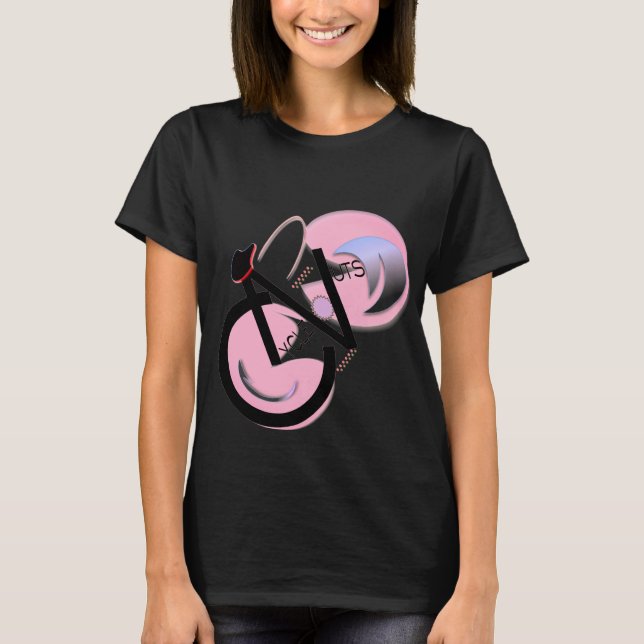 Logo de CycleNuts camiseta femenina (Anverso)
