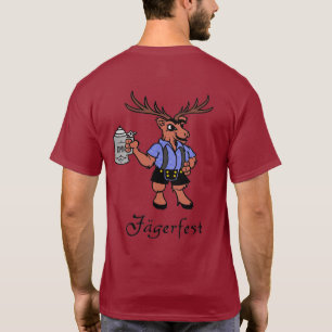 Logo de DMV y camiseta oscura de Dieter