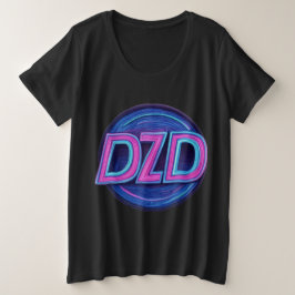 Logo de DZD Camisa temática de los años 80