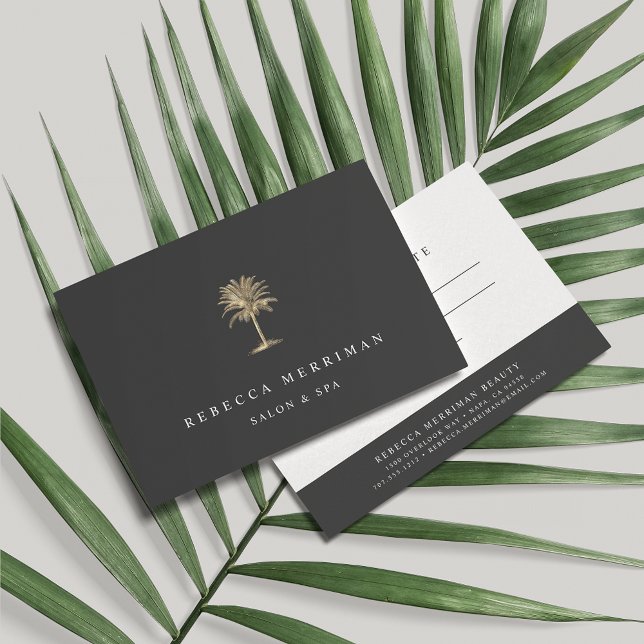 Logo de Faux Gold Palm Tree | Certificado de regal (Subido por el creador)