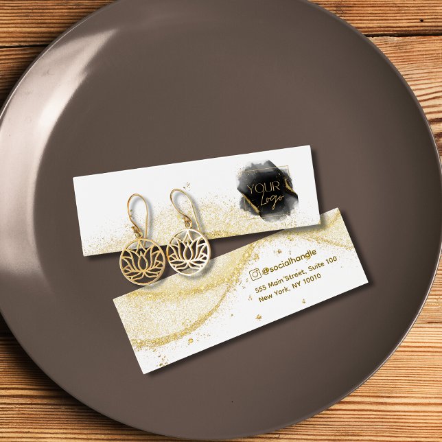 Logo de Faux Gold Purpurina Tarjeta de visualizaci (Subido por el creador)