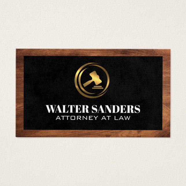 Logo de Golden Gavel | Ley (Frente)