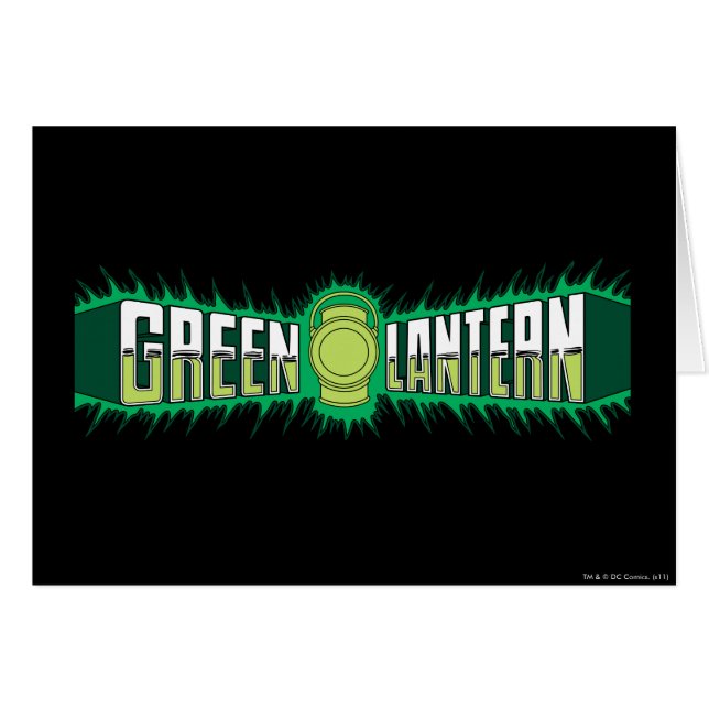 Logo de Green Lantern - Las llamas verdes (Anverso (Horizontal))