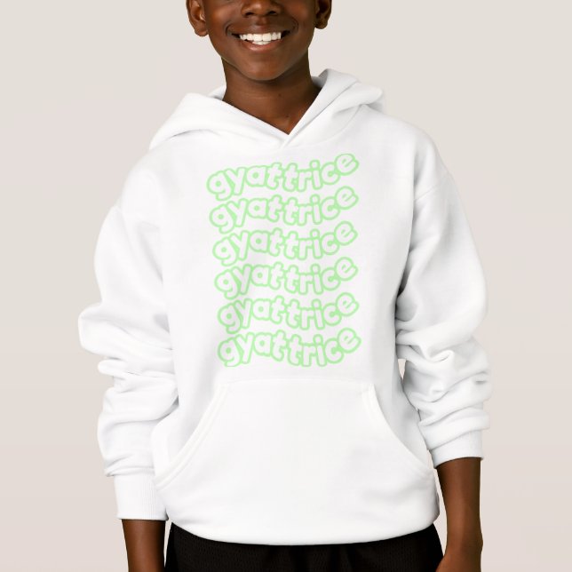 Logo de @gyattrice Pastel Green Kid's (Anverso)