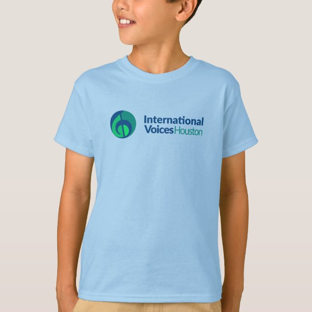 Logo de IVH camiseta de niño (Anverso)