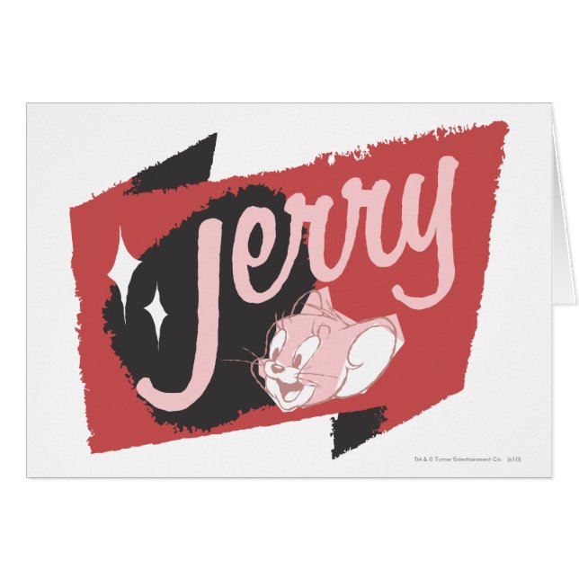 Logo de Jerry Red y Black (Anverso (Horizontal))