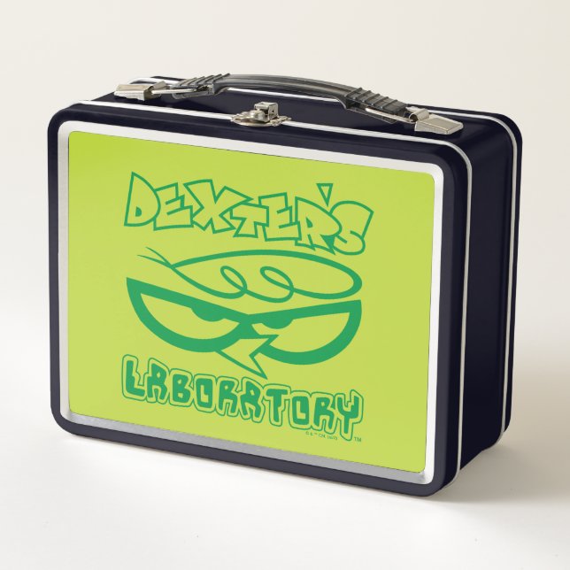 Logo de la cara de laboratorio de Dexter (Anverso)