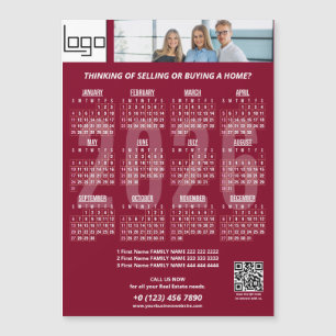 Logo de la Compañía del Calendario 2026 Código QR 