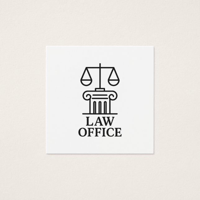 Logo de la Oficina de Derecho Elegante (Anverso)