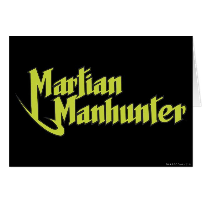 Logo de Martian Manhunter (Anverso (Horizontal))