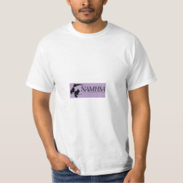 Logo de NAMHSA camiseta masculina