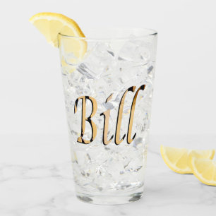 Logo de nombre de la factura de madera,