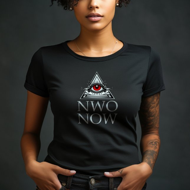 Logo de NWONOW Camiseta negra (Subido por el creador)
