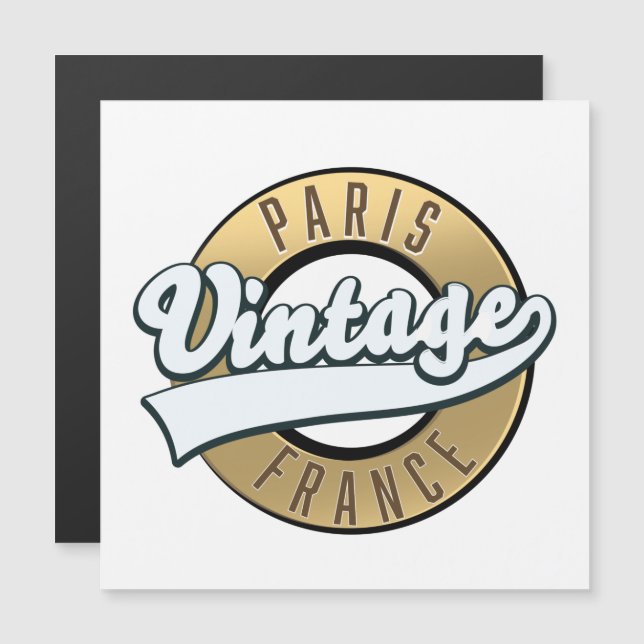 Logo de Paris France (Anverso/Reverso)