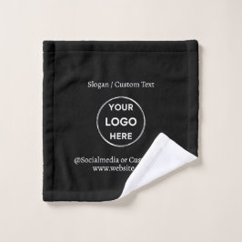 Logo de Personalizado negro Textos Negocio Minimal