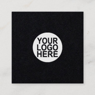 Logo de personalizado Tarjetas de visita cuadradas
