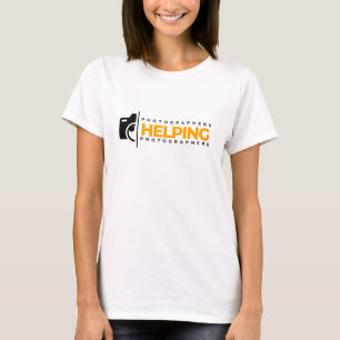 Logo de 'PHP' Camiseta blanca para mujeres