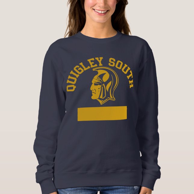LOGO DE QUIGLEY SOUTH SPARTANS - SUDADERA (Anverso)