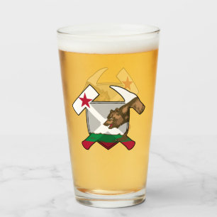 Logo de Rock Hammer y Bandera de California del ge