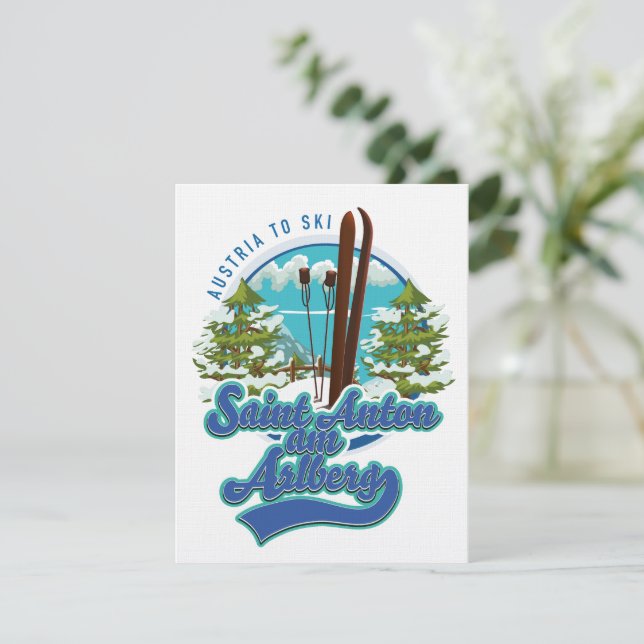 Logo de Saint Anton am Arlberg Austria Ski (Anverso de pie)