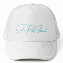 Logo de Santa Rosa Island Gorra Aqua