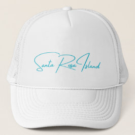 Logo de Santa Rosa Island Gorra Aqua