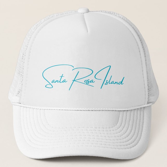 Logo de Santa Rosa Island Gorra Aqua (Anverso)
