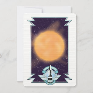 Logo de Sci-fi del estilo de los años 50