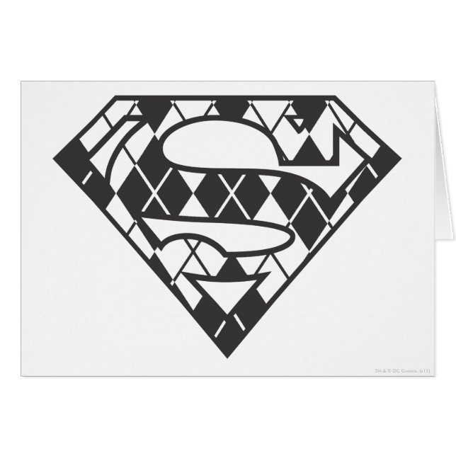 Logo de Supergirl Black Argyle (Anverso (Horizontal))